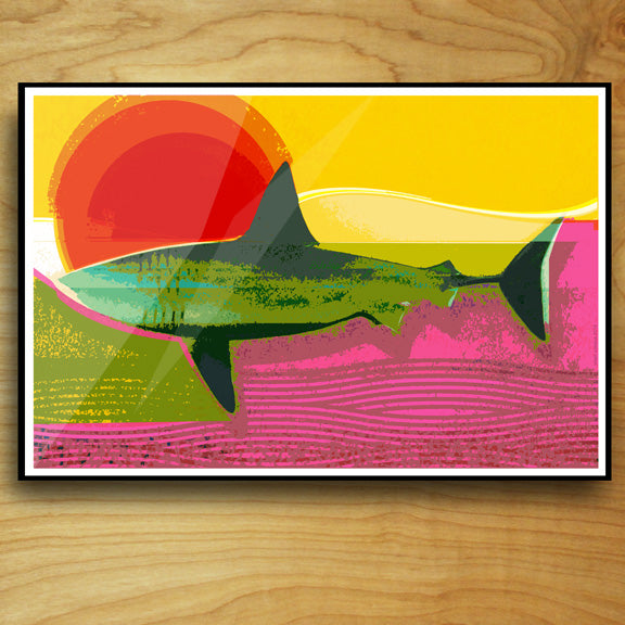 "ENDLESS SHARK" 11x17 Poster
