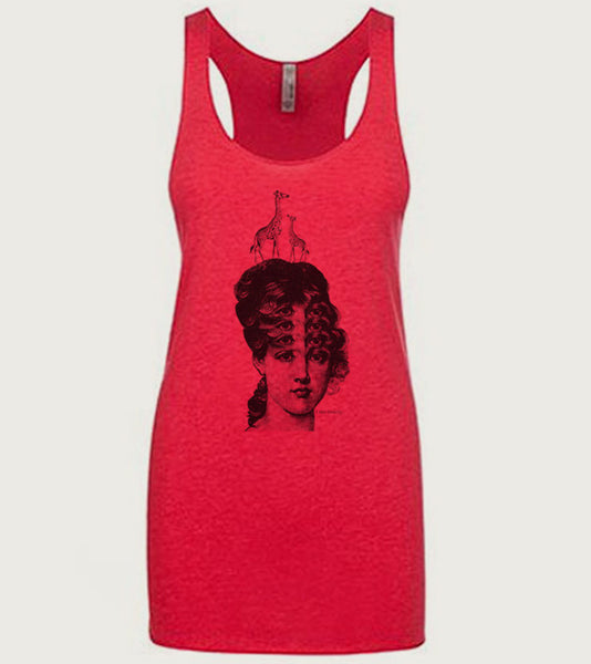 "I see Beauty" Ladies Tri-Blend Racerback Tank
