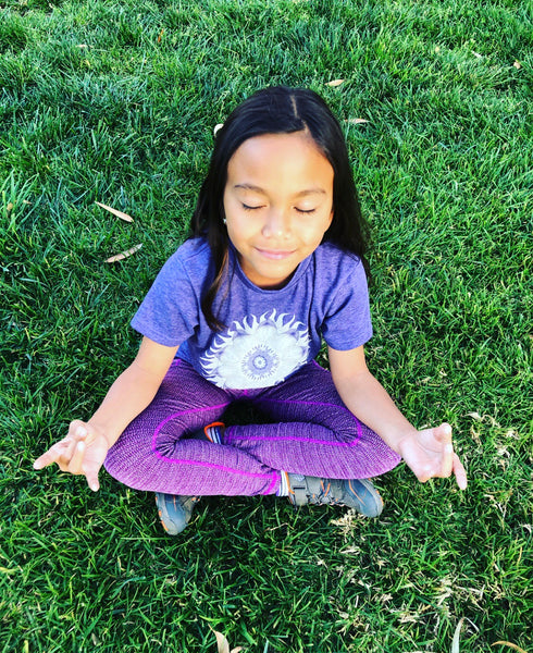 "Flower Sun" Kids super soft-Blend Tee