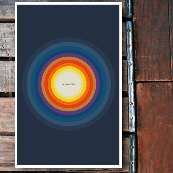 "Infinite SUN" 11x17 Poster