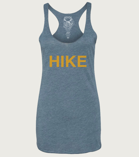 "HIKE LOVE" Ladies Tri-Blend Racerback Tank