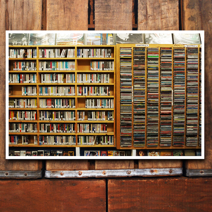 "The Cassette Collection" negative 11x17 Poster