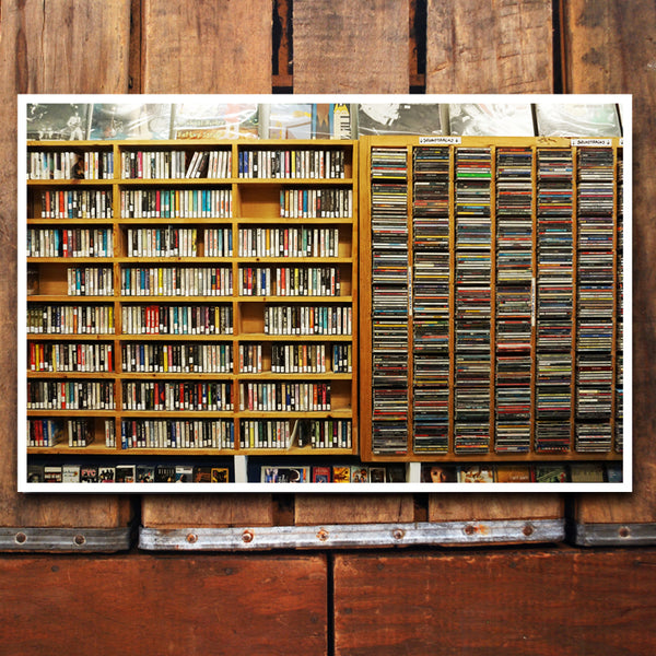 "The Cassette Collection" negative 11x17 Poster