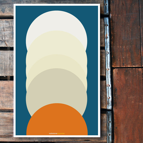 "Evolution Moonrise" 11x17 Poster