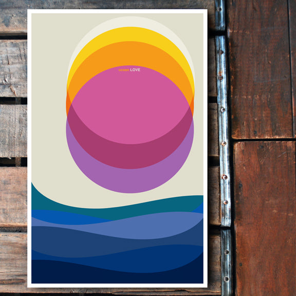 "Ocean Love" 11x17 Poster