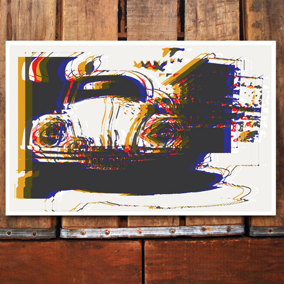 "distort" 11x17 Poster