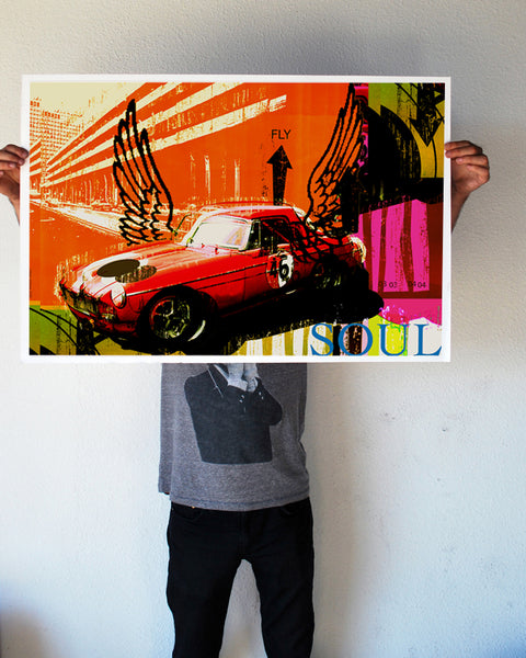 "Soul Fly" 24x36 Giant Poster (New Item!)