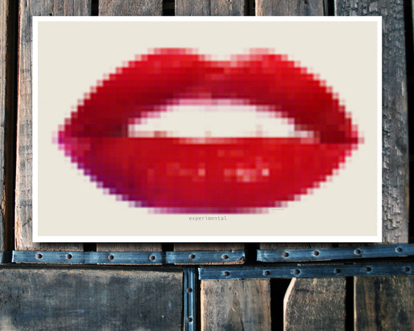 "Lips" 11x17 Poster
