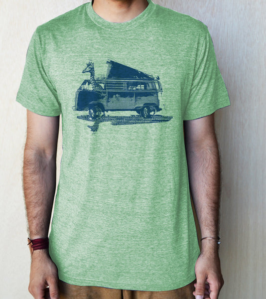 "Live" Camper Giraffe