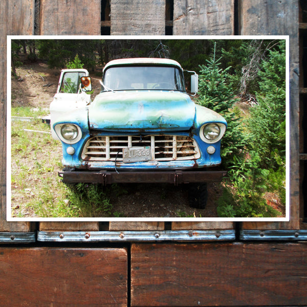 "Mountain Truck" colorado 11x17 Poster
