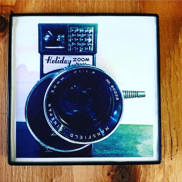 "Holiday" 4x4 Print Framed