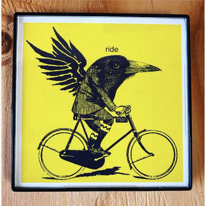 "Ride" 4x4 Print Framed