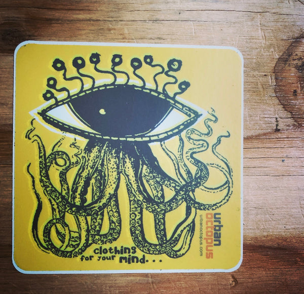 Original Urban Octopus Sticker