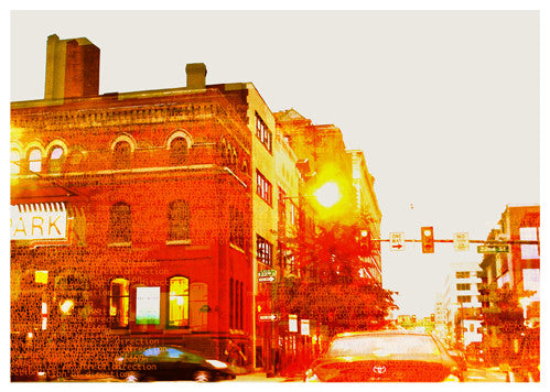 "city v1" 5x7 Print