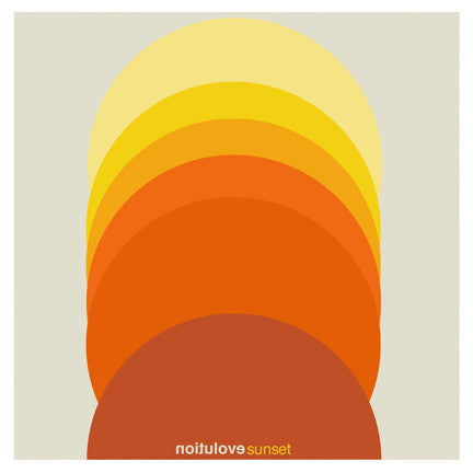 "Evolution Sunset" 4x4 Print
