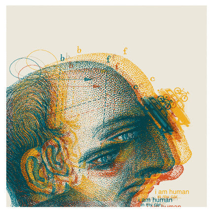"human" 4x4 Print