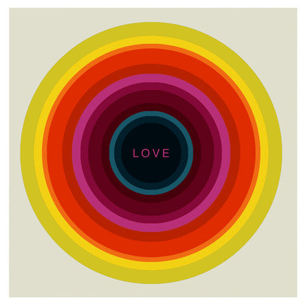 "LOVE" 4x4 Print