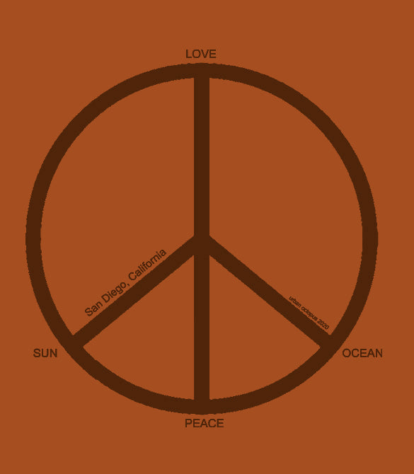 "Peace" { Bandana ART / face mask }