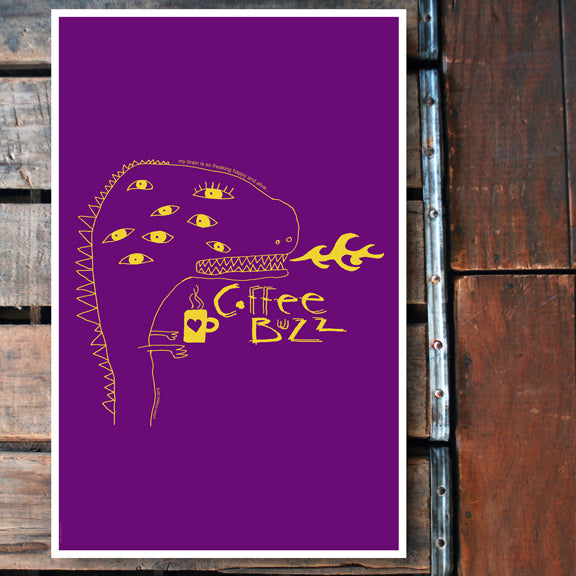 "Coffee Buzz" 11x17 Poster