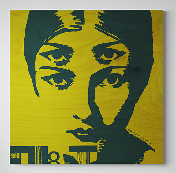 "VISION" 48X48 WOOD PRINT (New Item!)