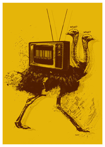 "what,what" 5x7 Print